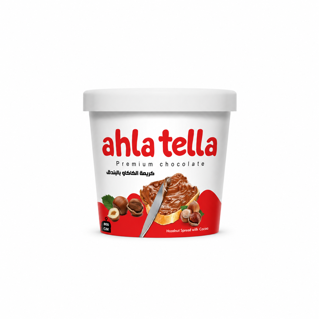 Hazelnut Spread with Cocoa AHLA TELLA