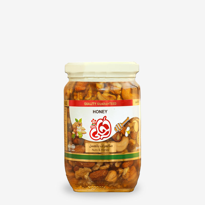 عسل بالمكسرات